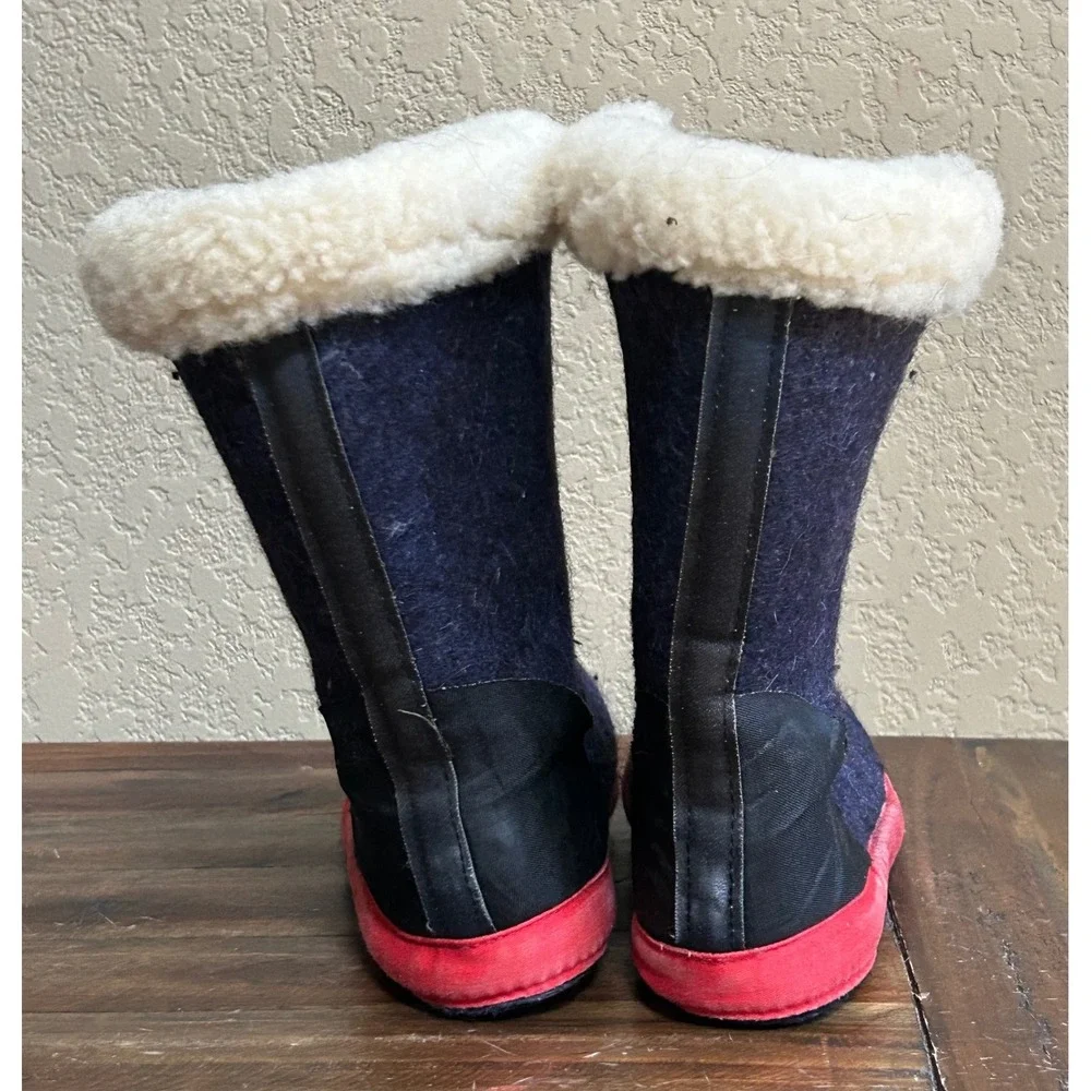 Vintage Sorel Kaufman Caribou Pac Boots Made Canada Approx Men 9 Wool Lined READ